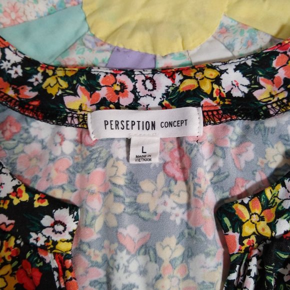 Perceptions Concept | Floral Tank Top | Size L 🦋 - Picture 2 of 6